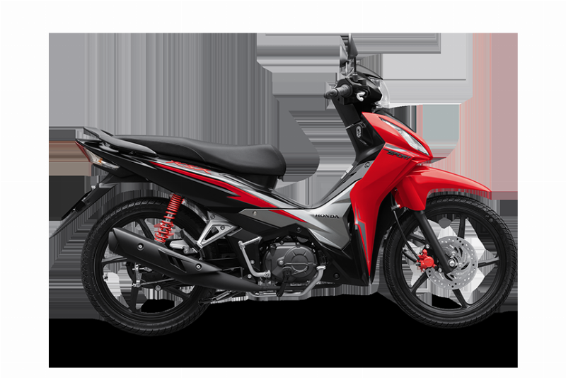 Hinh anh tong the xe wave thai 125, mau sac noi bat, thiet ke thanh thoat lich lam
